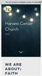 Mobile Screenshot of harvestcenterchurch.com
